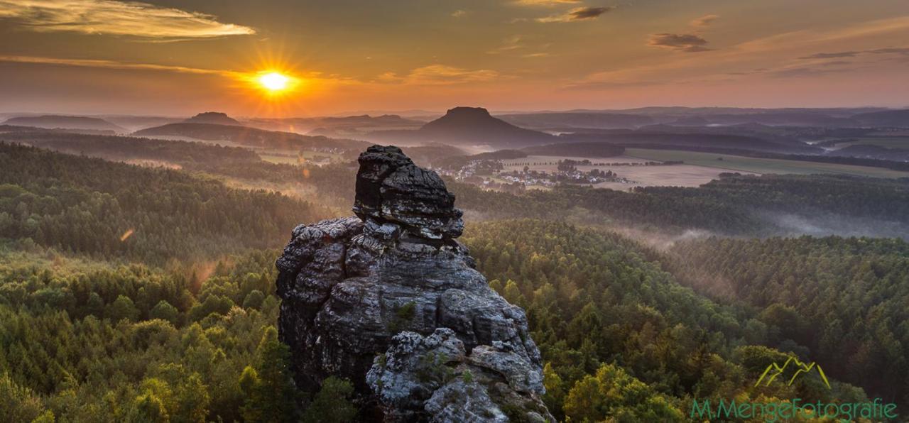 Апартаменти Quartier Am Nationalparkhaus Бад-Шандау Екстер'єр фото